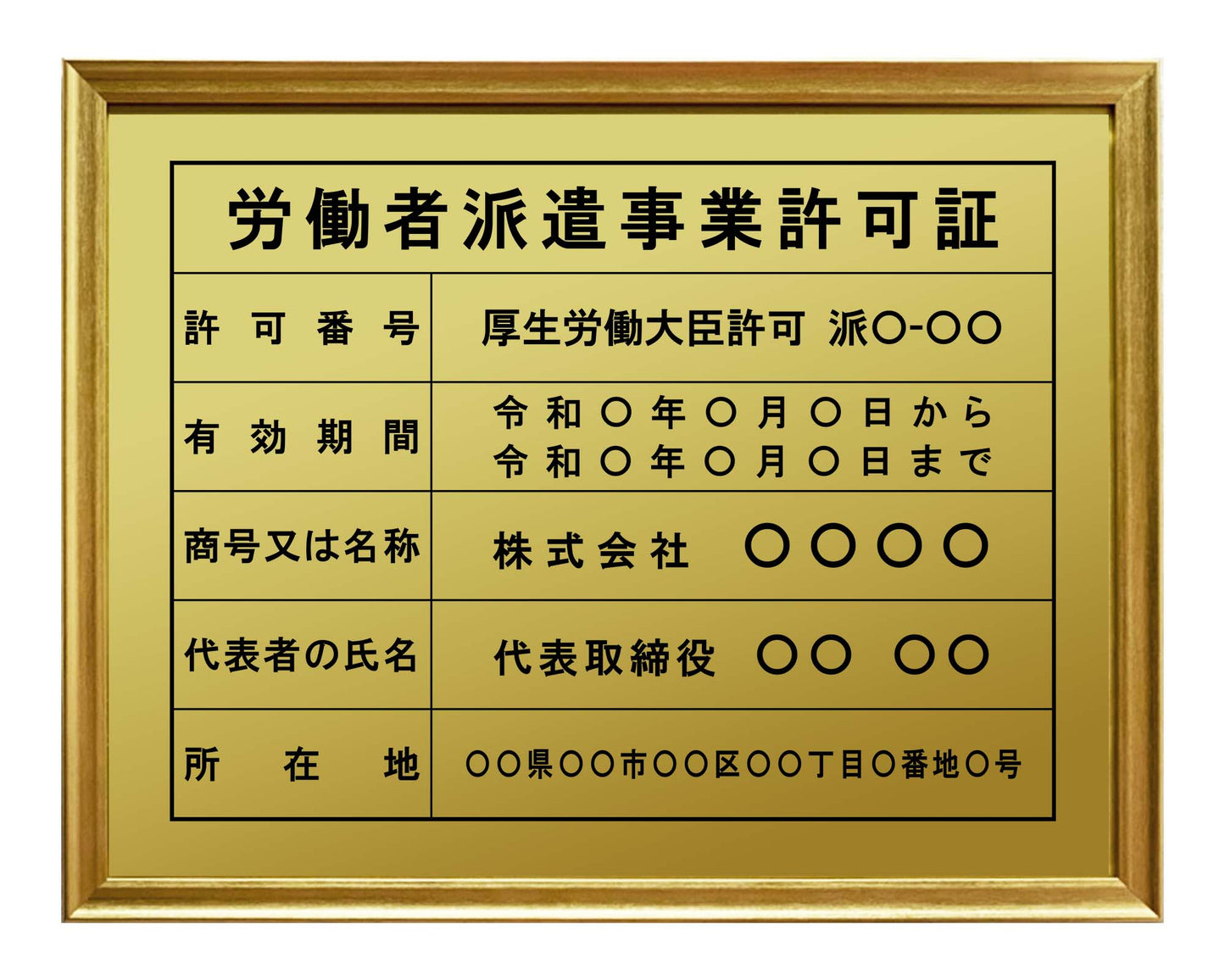 労働者派遣事業票